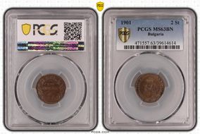 1901 2 St KM-23.1 MS63BN