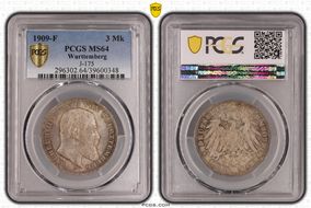 1909-F 3 Mk J-175 MS64