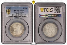 1915 2 Mk Death J-154 MS67