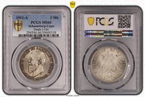 1911-A 3 Mk Death J-166 MS66