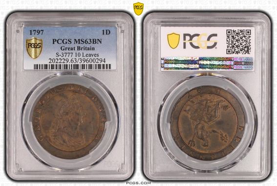 Cert 39600294 - Coin Image