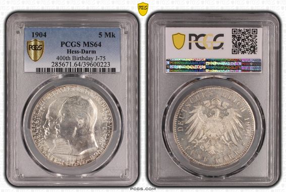 Cert 39600223 - Coin Image