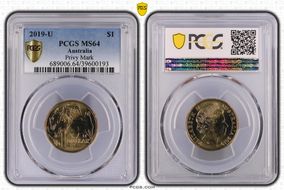 2019-U $1 Privy Mark MS64