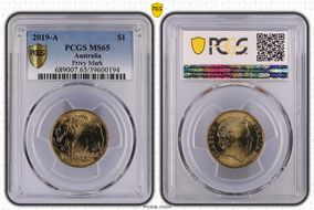 2019-A $1 Privy Mark MS65