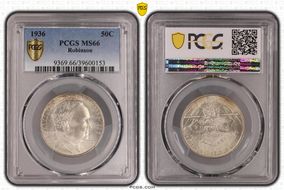 1936 50C Robinson MS66