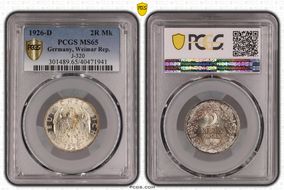 1926-D 2R Mk J-320 MS65