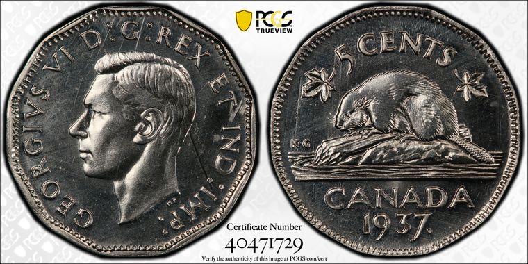 Cert 40471729 - Coin Image