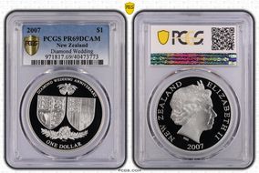 2007 $1 Diamond Wedding PR69DCAM