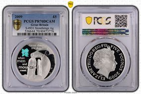 2009 £5 S-4931 Stonehenge Ag PR70DCAM
