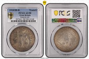 1910/00-B Trade$ Prid-20 OD AU58