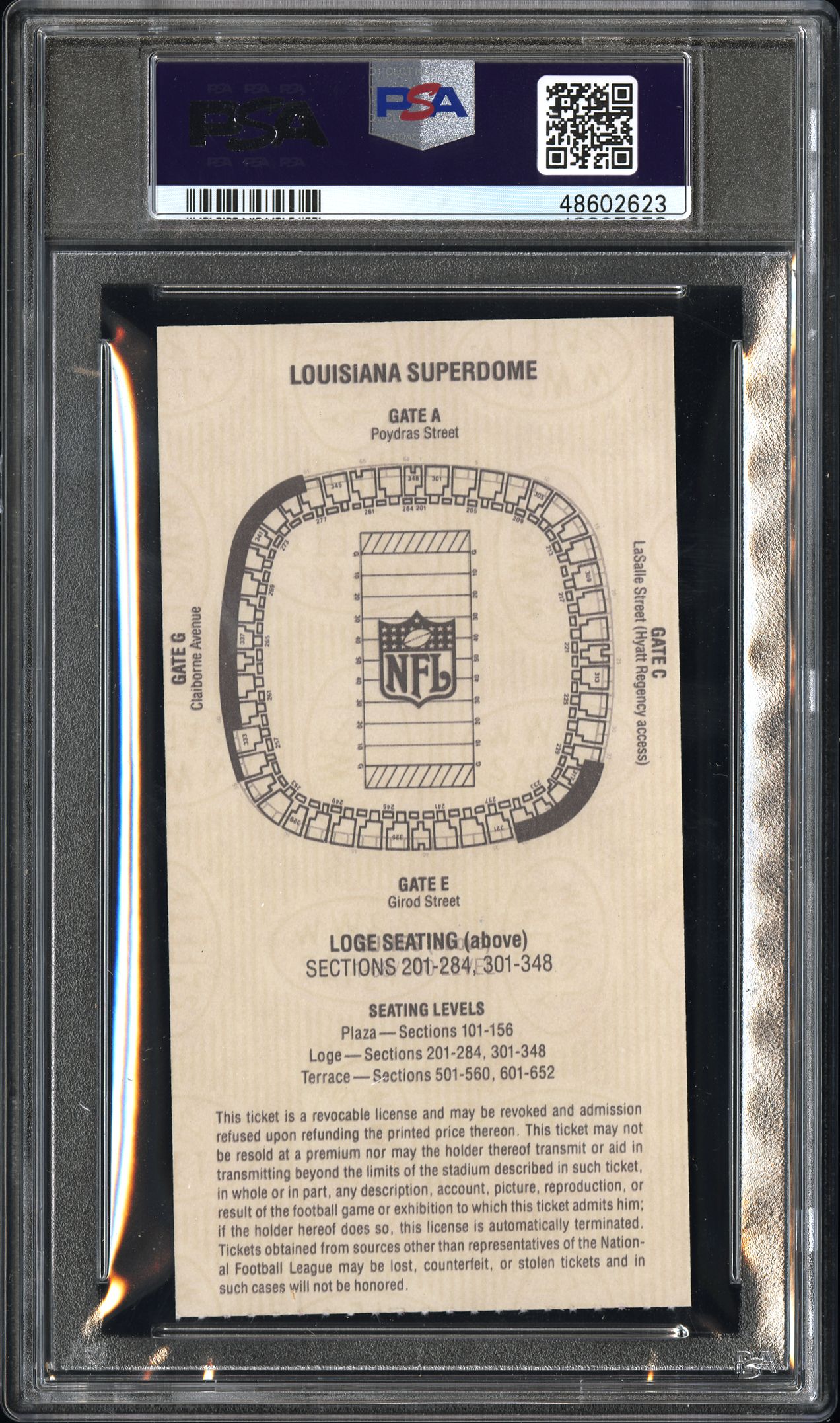 Tickets - Super Bowl Basic Set (1967-Present): GradedTickets Set Image  Gallery