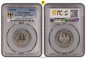 1939-D Mark J-354 MS64