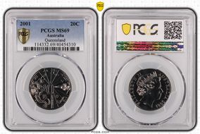 2001 20C Queensland MS69