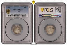 1949 10C MS65+