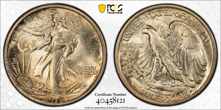 Cert 40458121 - Coin Image