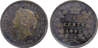 1887/7 5C 7/7 RP-3 MS62