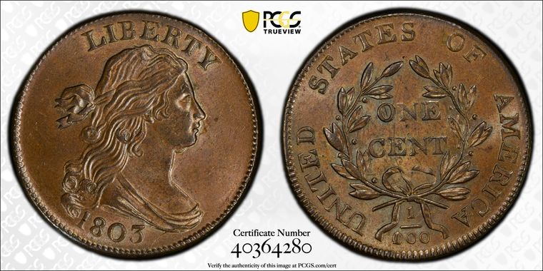 Cert 40364280 - Coin Image