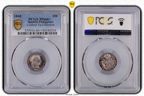 1868 10C MS66+