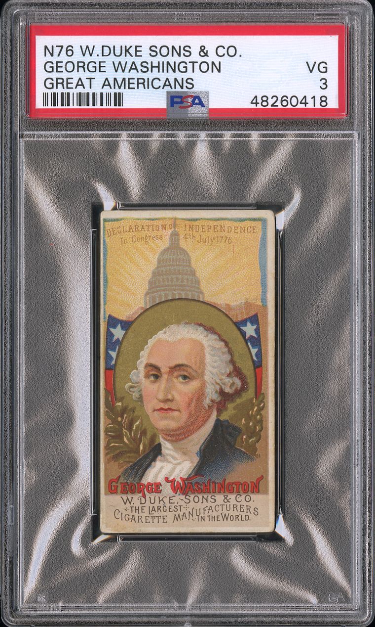 Non-Sports, George Washington (1732-1799) Published Set: Jtb's George  Washington Collection