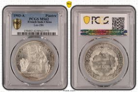 1903-A Piastre Lec-286 MS62