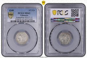 1548 1/2 Gr Ivanauskas-4SA37-12 MS62