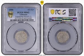 1550 1/2 Gr Ivanauskas-4SA45-13 MS62