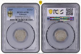 1547 1/2 Gr Ivanauskas-4SA34-12 AU58