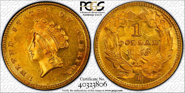 Cert 40323806 - Coin Image