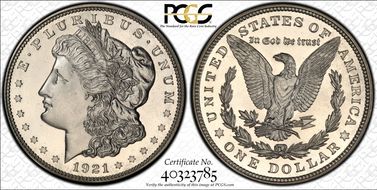 1921 $1 Chapman PR66+