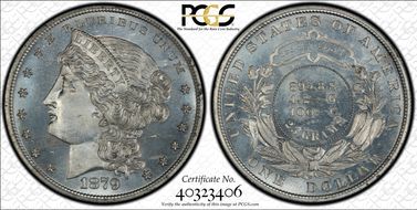 1879 $1 J-1620 PR65