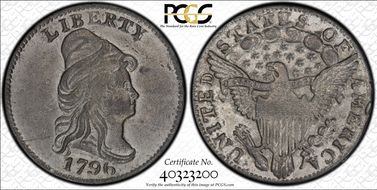 1796 $2.50 J-23a Private Restrike MS63