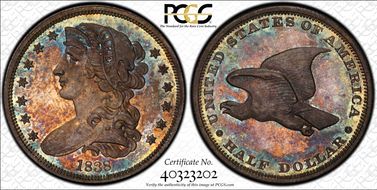 1838 50C J-73 Original PR66