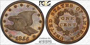 1855 1C J-170a PR64+