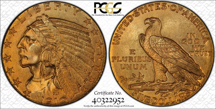 Cert 40322952 - Coin Image