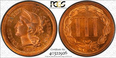 1875 3C J-1385 PR65+ RD