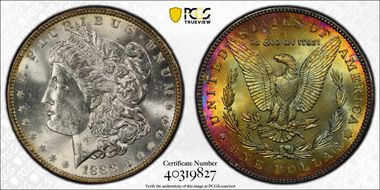 1888 $1 MS62