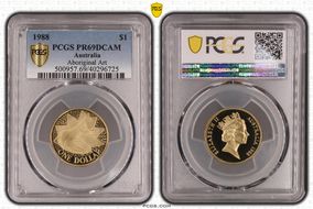 1988 $1 Aboriginal Art PR69DCAM