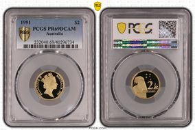 1991 $2 PR69DCAM