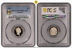 1987 5C PR70DCAM