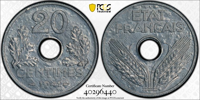 Cert 40296440 - Coin Image