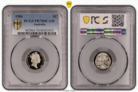 1986 5C PR70DCAM