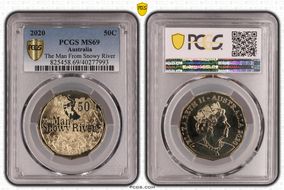 2020 50C The Man From Snowy River MS69