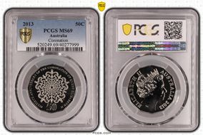 2013 50C Coronation MS69