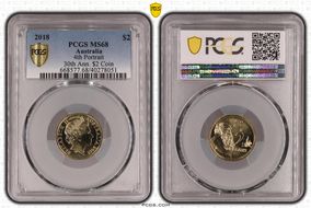 2018 $2 4th Portrait MS68