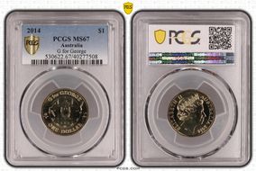 2014 $1 G for George MS67