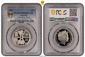 2011 20C Australian Wool PR69DCAM