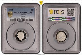 2004 5C Silver PR68DCAM