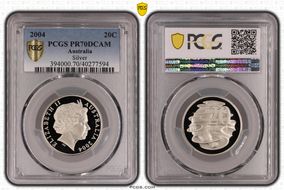 2004 20C Silver PR70DCAM