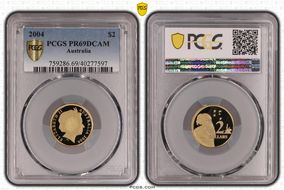 2004 $2 PR69DCAM