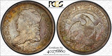 1836 H10C LM-3, 3/Inverted 3, FS-301 MS66+